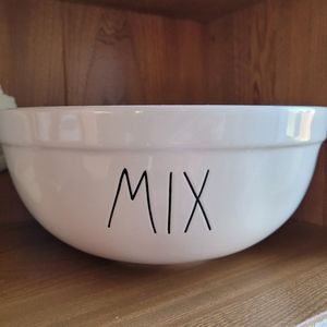 Rae Dunn large MIX ceramic mixing bowl U.S. exc.